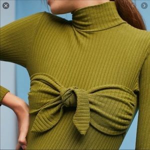 Mara Hoffman Sadie Tie Front Bodysuit